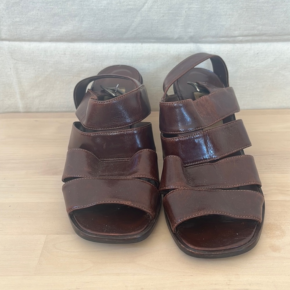 Block Heel Sandals Vintage